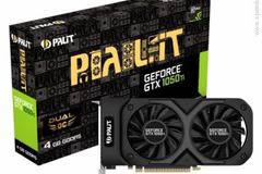 PALIT GTX 1050 Ti Dual OC 4GB GDDR5 Pascal Видео карта