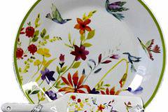 Порцеланов комплект за торта от 2 части – Лятно настроение – 27 см