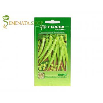Семена на бамя Клемсон Спинелис за консервиране и приготвяне на вкусни ястия