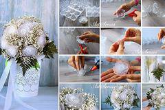 Направи си артистични цветя от кутии за яйца