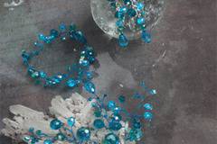 Дизайнерски фуркет – украса за коса, обици и гривна Sea Charm