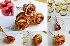 Розички от сушени ябълки