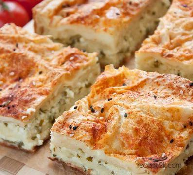 Рецепта за: Баница с праз и булгур