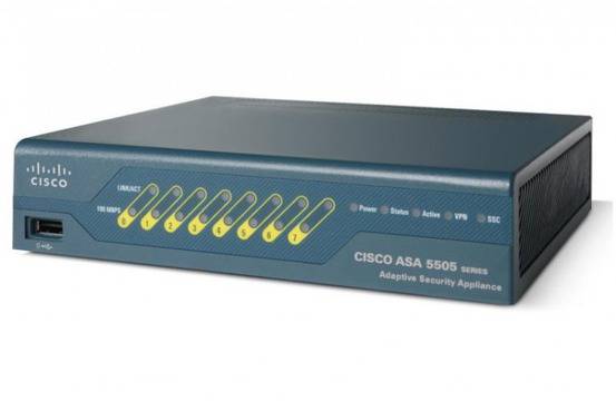 Firewall Cisco ASA 5505 Appliance with SW, 10 Users