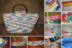 Направи си чанта от найлонови торбички