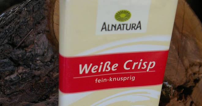 AlnaturA Био Бял шоколад с оризов крисп