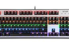DELUX DLK-KM05U USB метална механична клавиатура с подсветка