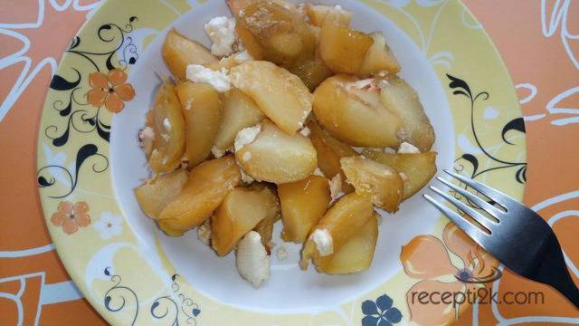 Огретен с картофи и сирене