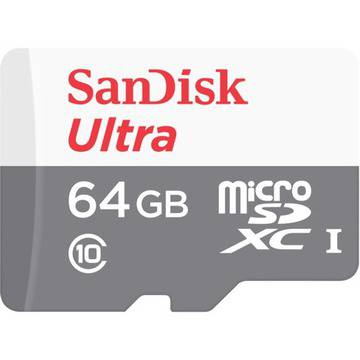 SanDisk Ultra Android microSDXC 64GB Class 10 UHS-I карта памет артикул SDSQUNB-064G-GN3MN