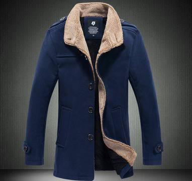 Мъжко зимно палто модел 2017