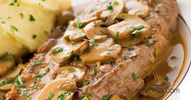 Рецепта за: Сос с гъби за месо