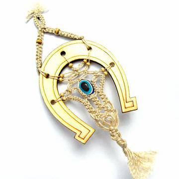 Амулет Подкова със Синьо Око