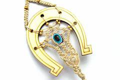 Амулет Подкова със Синьо Око