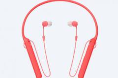 Слушалки SONY WI-C400 червен