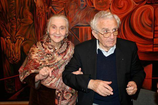 И на 95 Анжел Вагенщайн изопва физиономии на „леви“ и „десни“