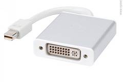 Преходник Mini DP M – DVI F, 10см, Бял – 18156