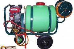 Пръскачка с двигател и резервоар 160 л