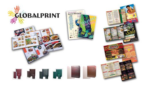 Дизайн и печат на менюта – Печатница Глобал Арт Принт, Люлин