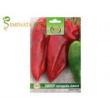 Оригинални семена на пипер Хисарска капия – сладък и едър с много високи добиви