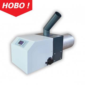 Тубусната горелка за слъчогледови пелети Bisolid EVO xx R tsc е в Биомаса център Пловдив