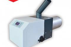 Тубусната горелка за слъчогледови пелети Bisolid EVO xx R tsc е в Биомаса център Пловдив