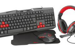 Trust Ziva 4 в 1 Геймърски комплект Gaming Bundle