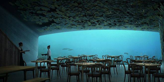 Подводен ресторант на три нива за първи път в Европа…