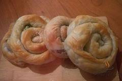 Мини вити банички с праз