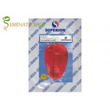 Семена на сръбски пипер Слонско ухо (Slonovo Uvo, Слоново ухо) – наистина гигантски