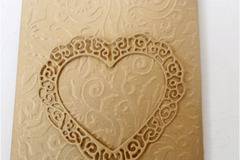 Ръчно изработена покана за бал 11016