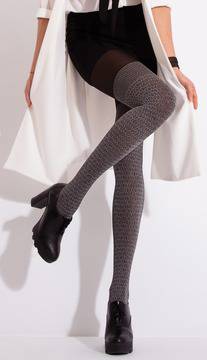 Малена – магазин за италиански плътен чорапогащник имитиращ чорапи Jolie Folie Жоли Фоли зимни фигурани чорапогащници