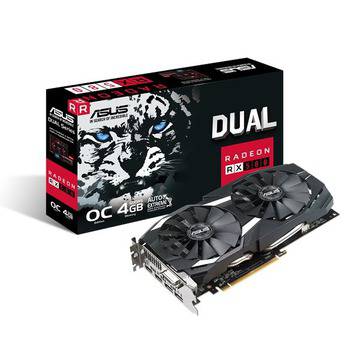 ASUS DUAL RX 580 O4G 4GB OC Edition видео карта