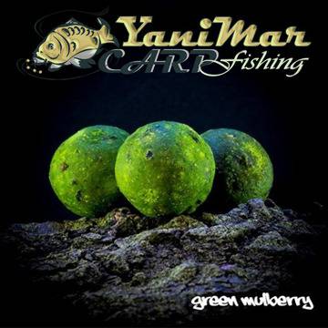 Протеинови топчета Зелена Черница, Протеинови топчета за риболов на шаран и монтаж на косъм