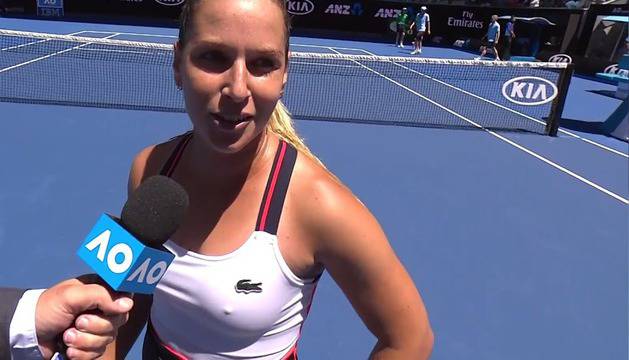 Красивата тенисистка Доминика Цибулкова