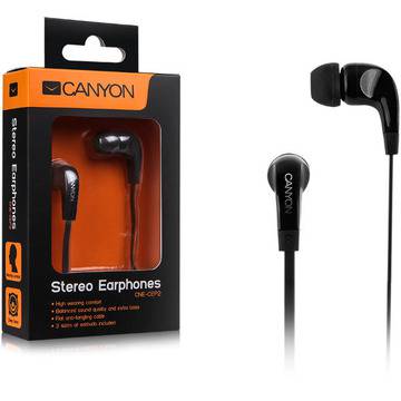Слушалки Canyon essential earphones CNE-CEP2B