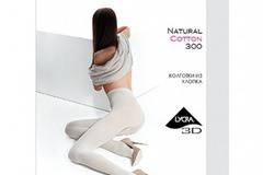 Памучен дамски чорапогащник 300DEN