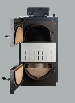 Котел на твърдо гориво Bosch Solid 5000 W – котли за икономично отопление с дървесина