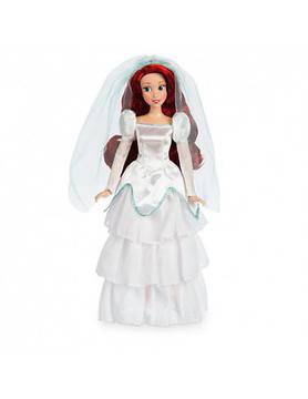 Оригинална Дисни кукла Ариел малката русалка Булка