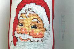 Коледна Ръчно Шита Декорация Santa