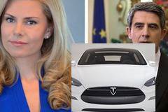 Плевнелиев прави изненада на Деси Банова! Купува й „Тесла”