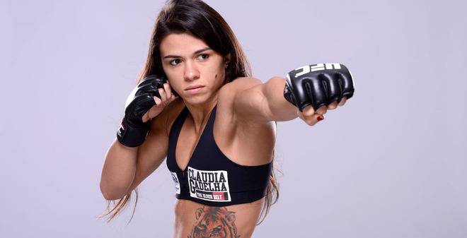 Секси снимки на бразилска състезателка по ММА Claudia Gadelha