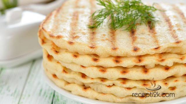 Пърленки с чесън на грил тиган