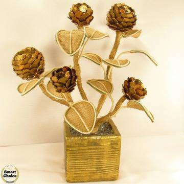 Сувенир – Декоративни цветя на парите и изобилието – 32 см. Модел DM-9019