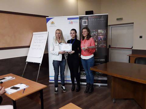 Есето, на ученичка от СУ „Бр. Каназиреви“, я изстреля сред избраните предприемачи на новото време