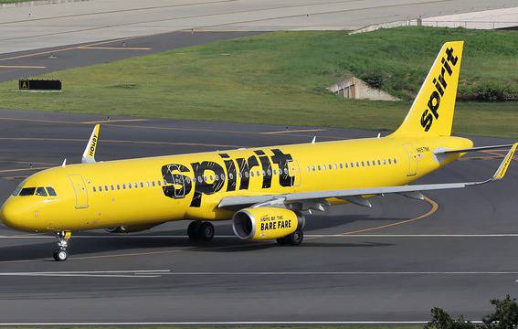Четирима души бяха ранени по време на турбуленция на Airbus A321 на Spirit Airlines в САЩ