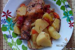 Рецепта за: Заек с картофи в гювеч
