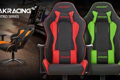 Геймърски стол AKRACING Nitro Gaming Chair Red оранжев