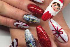 Коледен Маникюр