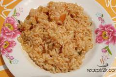 Постен ориз на котлон