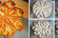 Оформяне на коледна питка